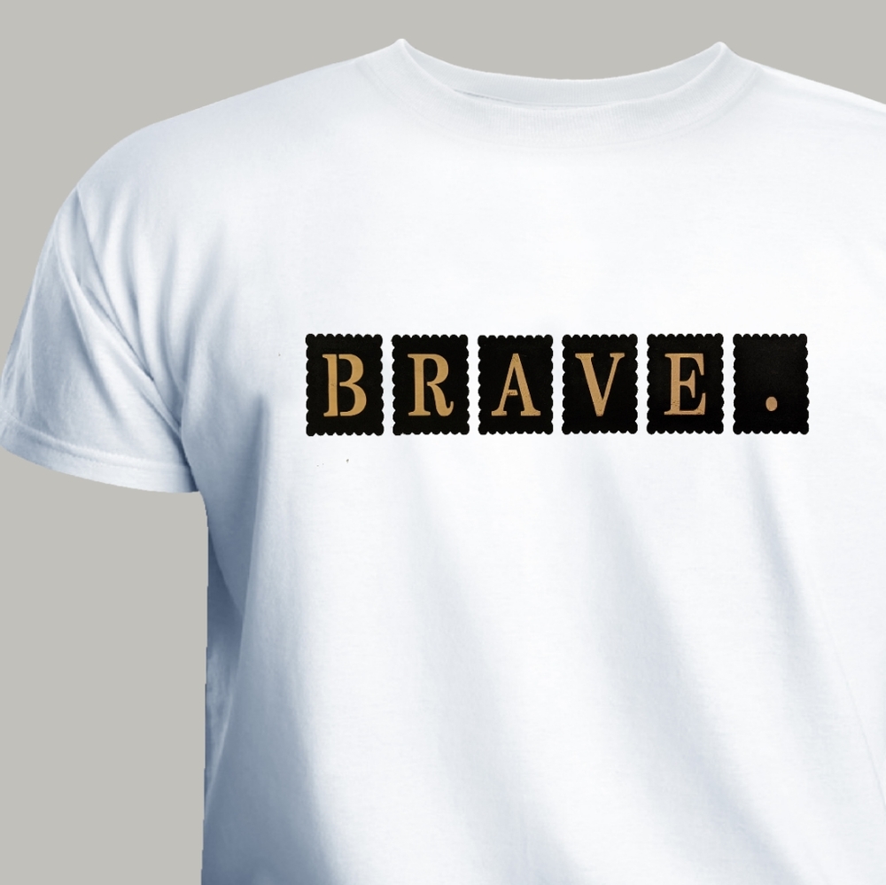 Urban Well Bred ™ Brave. T-shirt